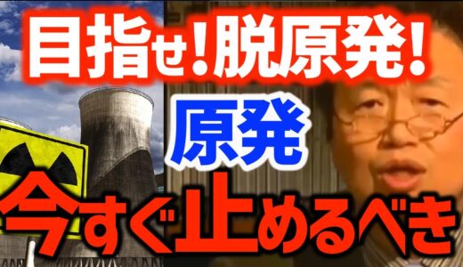 原発は無理！！今すぐ止めるべき！！〈岡田斗司夫/切り抜き〉