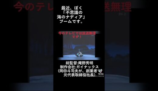 「不思議の海のナディア」 庵野秀明 岡田斗司夫 BGMはオリジナル曲「駅 」