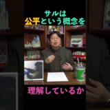 サルは不公平を感じるか。 #岡田斗司夫 #切り抜き