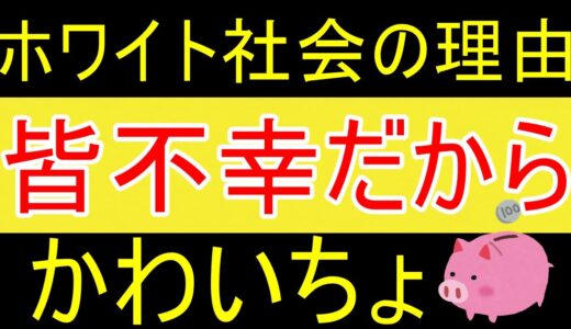【岡田斗司夫】現在がホワイト化社会なのは、皆さんが不幸だから。【35歳FIRE】【資産1630万円】